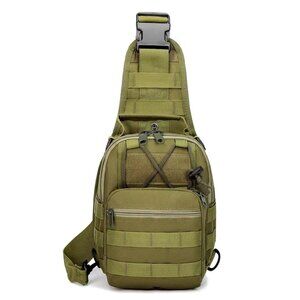 Tactical Sling Bag Military Crossbody Shoulder Backpack EDC Hiking Outdoor Bag